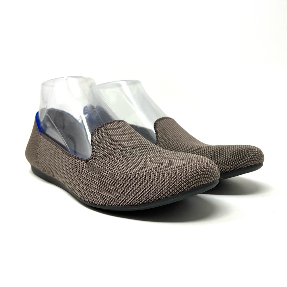 Rothy’s “The Loafer” Mocha Brown Slip On Flat Loafers Size 7.5